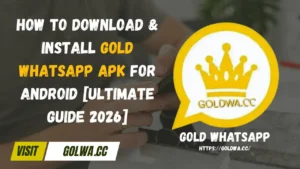 Gold WhatsApp Installation Guide