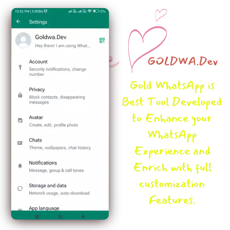 About Gold WhatsApp